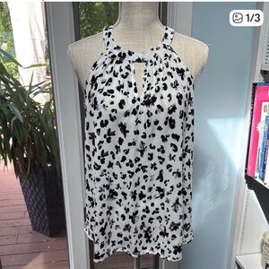 Papermoon Black and White Patterned Blouse
